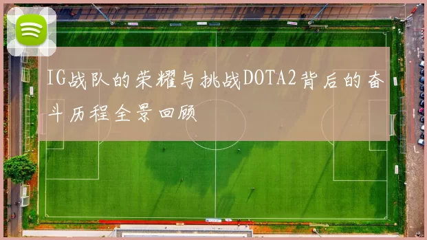IG战队的荣耀与挑战DOTA2背后的奋斗历程全景回顾