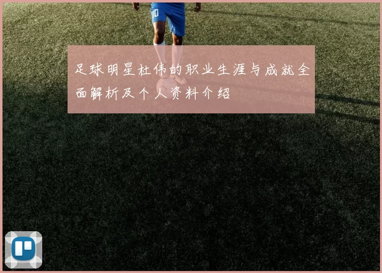 足球明星杜伟的职业生涯与成就全面解析及个人资料介绍