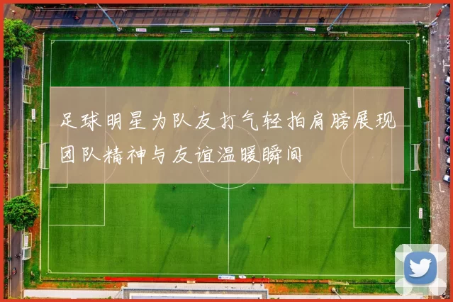 足球明星为队友打气轻拍肩膀展现团队精神与友谊温暖瞬间